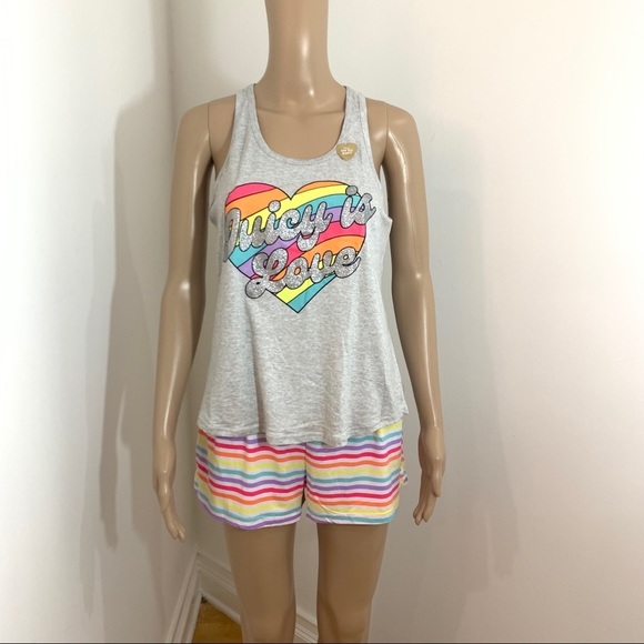 LAST TWO AVAILABLE!!- New Juicy Couture Tank & Shorts Pajamas PJs Set - Picture 1 of 15